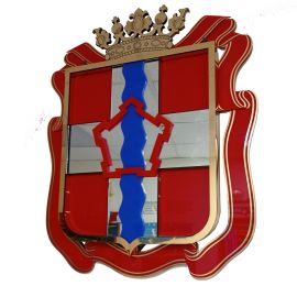 герб Омской области объемный